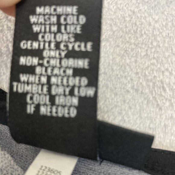 Catherines AnyWear Slinky Tank Top Womens 4X 30/32W Leaf Print Sleeveless Black - Picture 7 of 9